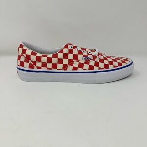 New in Box Vans Authentic Red & White Checkered Men’s Size 10 Skate Shoe